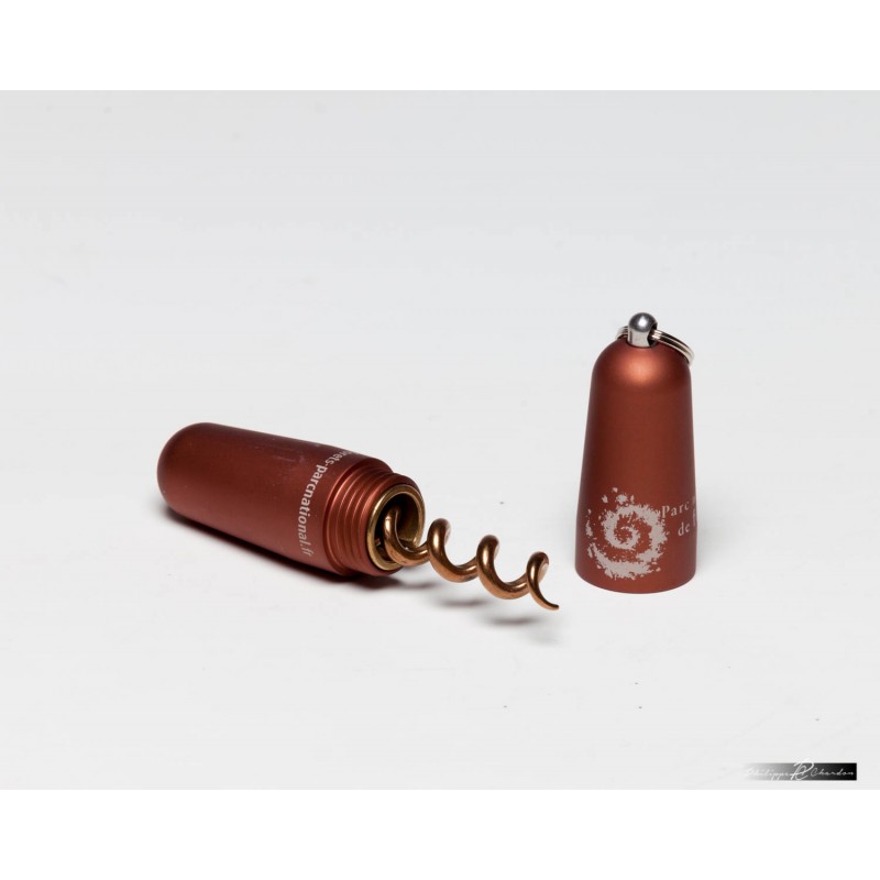 Tire-bouchon Design Alessi ES17 2 - Bois De Hêtre Multicolore - Design Ettore Sottsass - Longueur 18 Cm